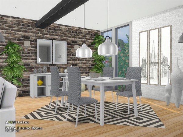  The Sims Resource: Petra Dining Room by ArtVitalex