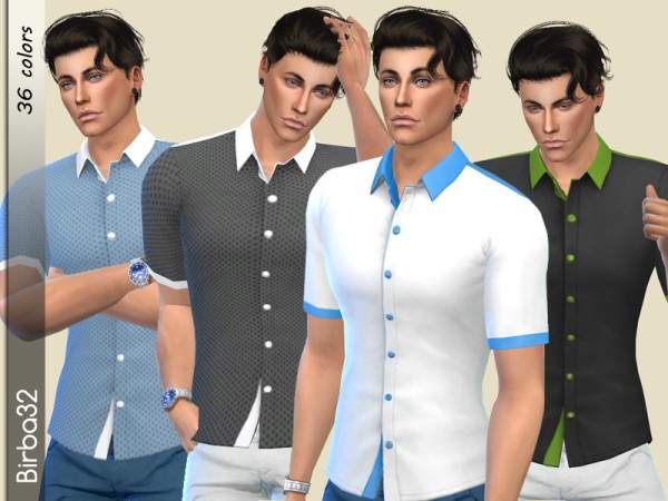  The Sims Resource: Karl Shirt by Birba32
