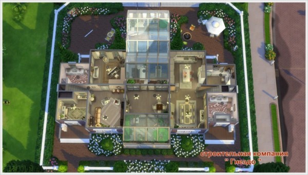  Sims 3 by Mulena: English house Charlis