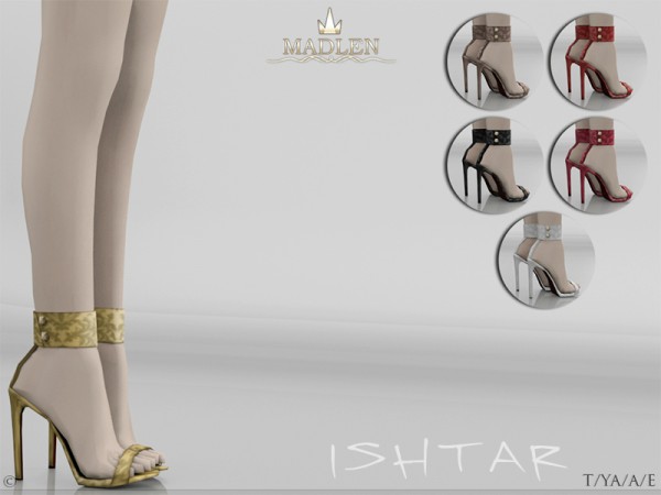  The Sims Resource: Madlen Ishtar Shoes by MJ95