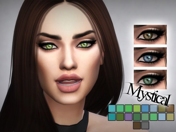  The Sims Resource: Mystical Eyes by Kitty.Meow