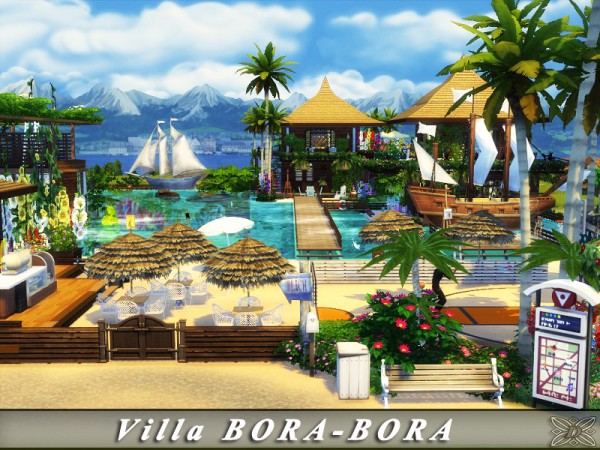  The Sims Resource: Villa BORA BORA by Danuta720