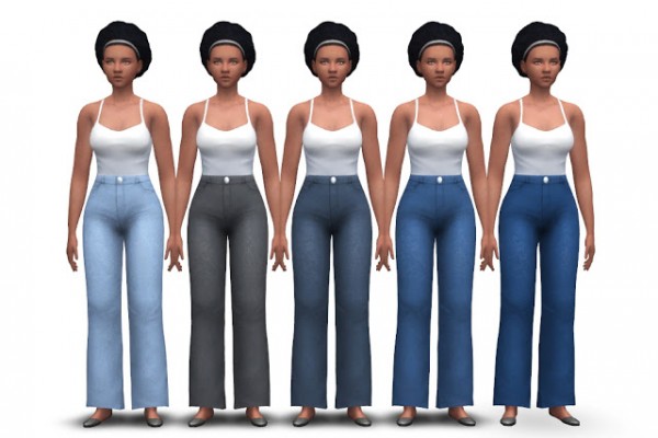  History Lovers Sims Blog: Chunky jeans