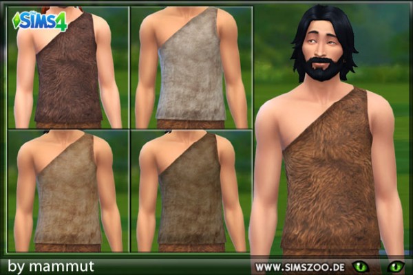   Blackys Sims 4 Zoo: Fur Top by mammut