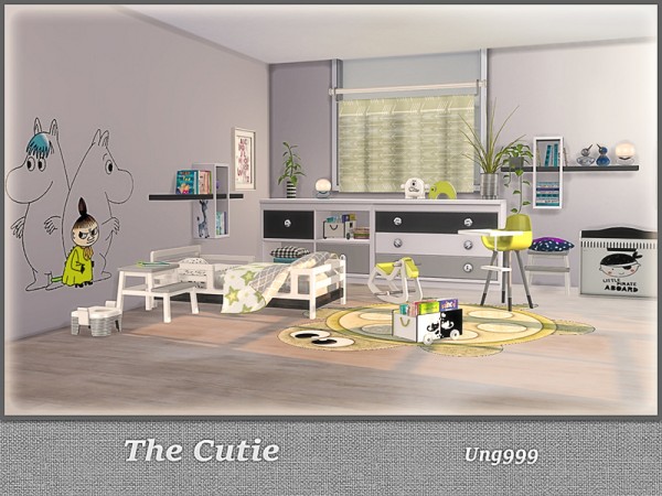  The Sims Resource: The Cutie kidsroom by ung999
