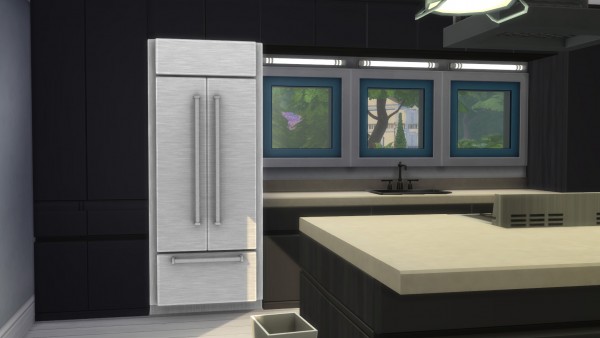  Mod The Sims: Cold Things Stainless French Door Refrigerator by ladymumm