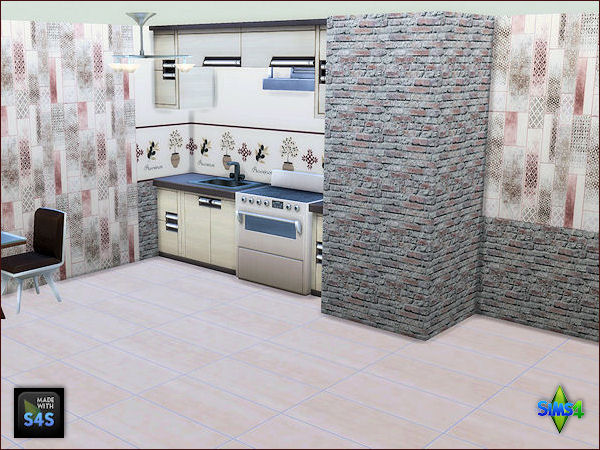  Arte Della Vita: 6 wallpaper sets for the kitchen