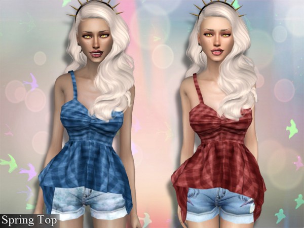  The Sims Resource: Spring Top by Genius666