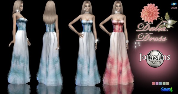  Jom Sims Creations: Dalia dress