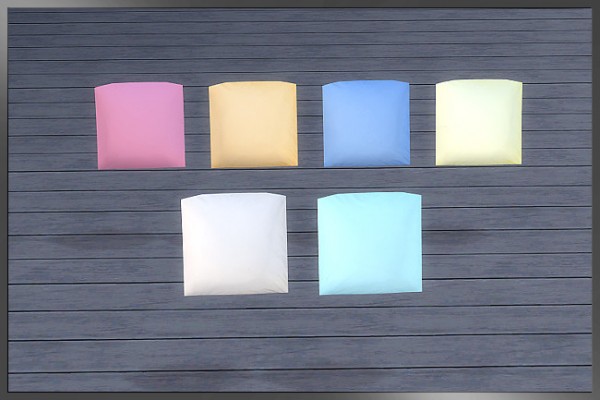  Blackys Sims 4 Zoo: Cushions for pool chairs by weckermaus