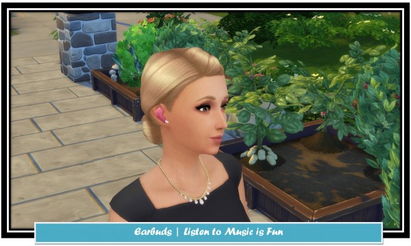  Mod The Sims: Earbuds Listen to Music is Fun by LittleMsSam