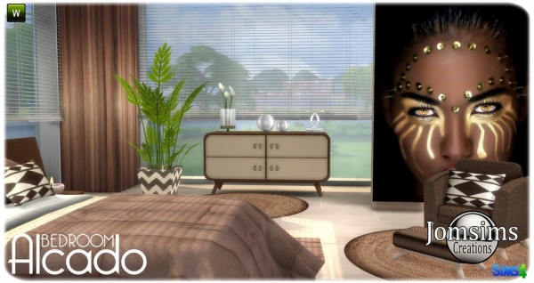  Jom Sims Creations: Alcado bedroom