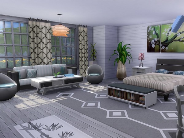  The Sims Resource: Luxury Beach House by MychQQQ