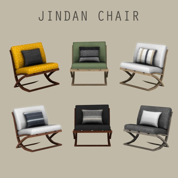  Leo 4 Sims: Jindan chair