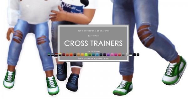  Onyx Sims: Toddler Cross Trainers