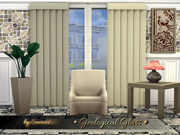  The Sims Resource: Geological Glass by emerald