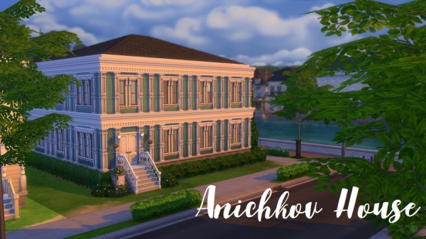  Mod The Sims: Anichkov House (no CC) by yourjinthemiddle