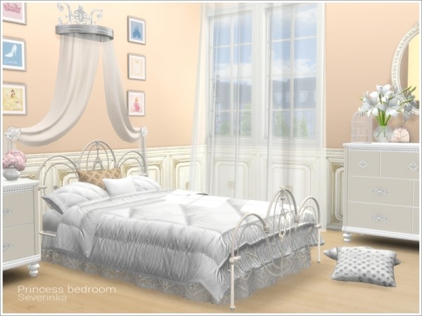 The Sims Resource Princess Bedroom by Severinka • Sims 4