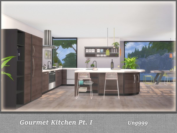  The Sims Resource: Gourmet Kitchen Pt. 1 by ung999