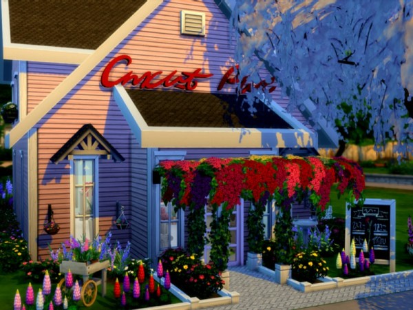  The Sims Resource: Flower Shop by selarono