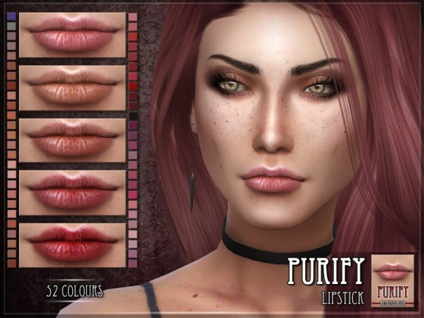  The Sims Resource: Purify Lipstick