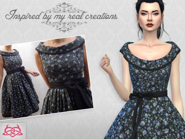  The Sims Resource: Romi dress by Colores Urbanos