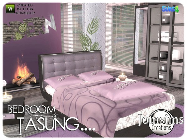  The Sims Resource: Tasung Bedroom by jomsims