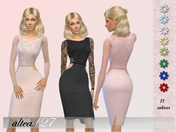  The Sims Resource: Sophy dress by altea127
