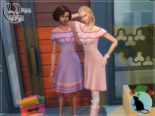  Simsworkshop: Conrdrina Dress by Standardheld