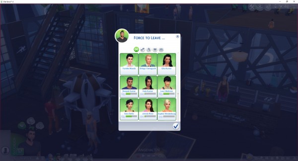  Mod The Sims: Force to Leave   New Door Interaction by LittleMsSam