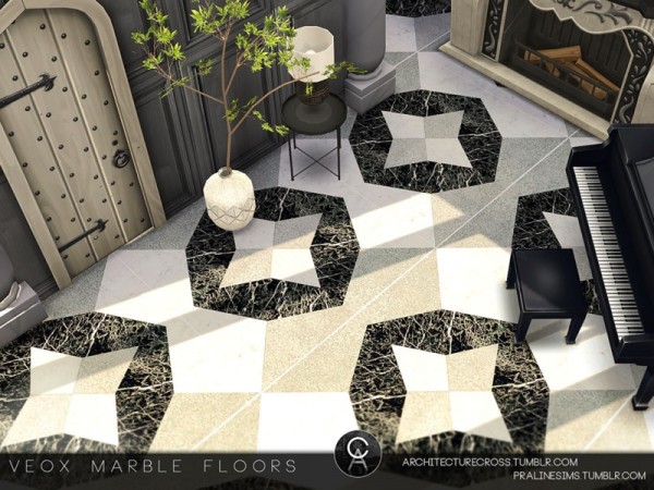  The Sims Resource: VEOX Marble Floors by Pralinesims