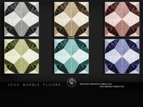  The Sims Resource: VEOX Marble Floors by Pralinesims