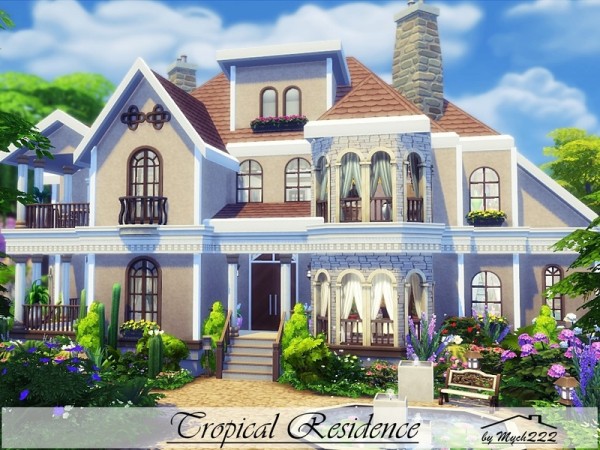  The Sims Resource: Tropical Residence by MychQQQ