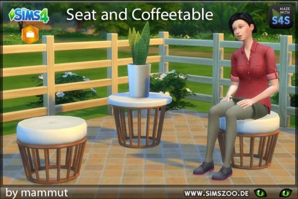  Blackys Sims 4 Zoo: Terraces set comfort by mammut