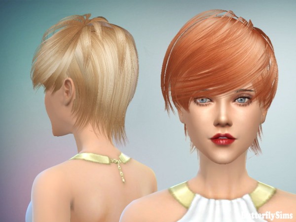  Butterflysims: B flysims F&M023 free hairstyle NO hat
