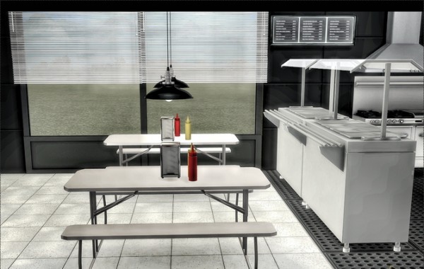  Sims 4 Designs: School Kitchen Stuff