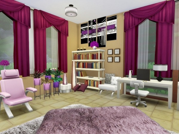  The Sims Resource: Purple sun by Nessca