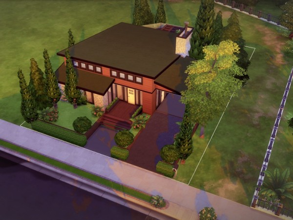  The Sims Resource: EcoModern House   NO CC! by melcastro91