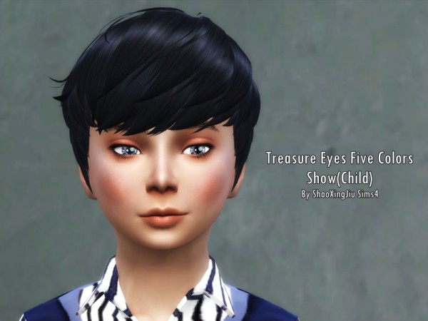  The Sims Resource: Treasure Eyes   Five Colors All Age (Mask) by jeisse197