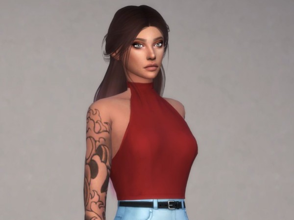  The Sims Resource: Qveen Top by Christopher067
