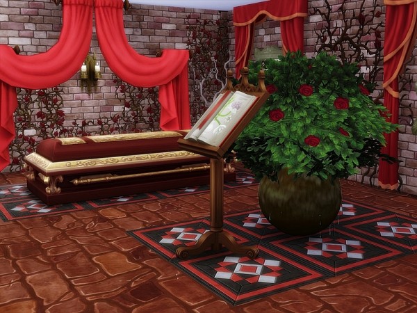  The Sims Resource: Red towers house by Nessca