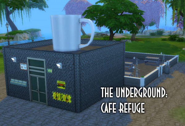  Mod The Sims: The Underground: Cafe Refuge by ElaineMc