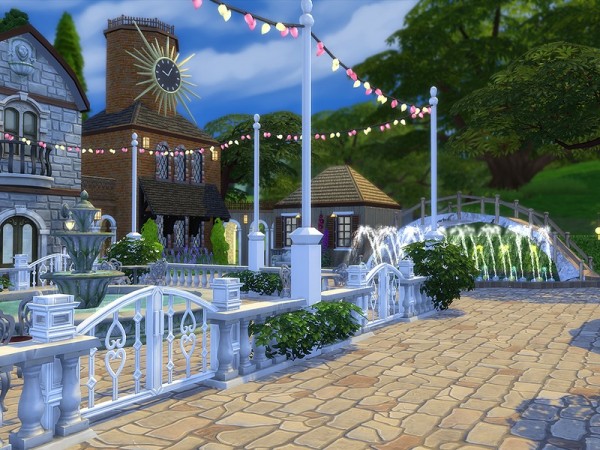  The Sims Resource: The Town Square by Ineliz