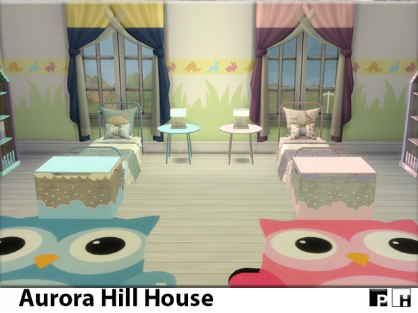  The Sims Resource: Aurora Hill House by Pinkfizzzzz