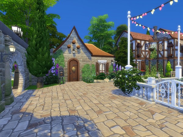  The Sims Resource: The Town Square by Ineliz