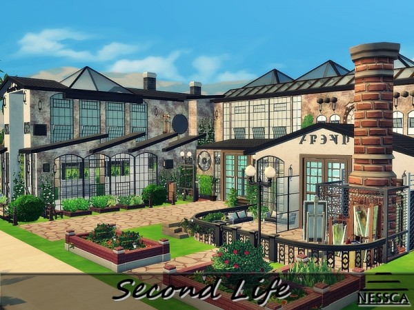  The Sims Resource: Second Life house by Nessca