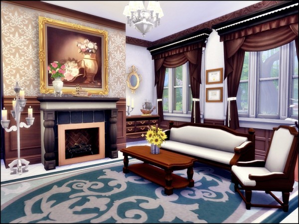  The Sims Resource: English House 19th   Century by Moniamay72
