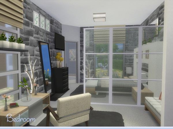 The Sims Resource: Modern Tranquil house by lenabubbles82