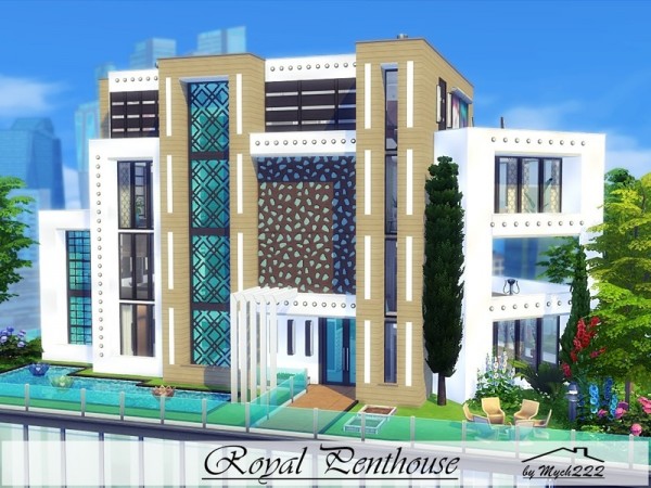  The Sims Resource: Royal Penthouse by MychQQQ