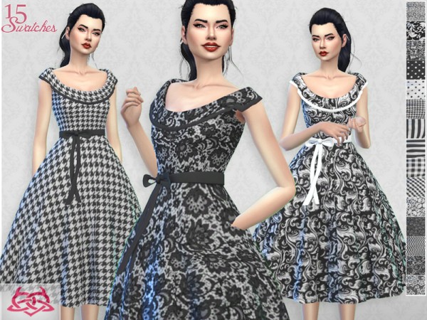  The Sims Resource: Romi dress recolor 3 by Colores Urbanos